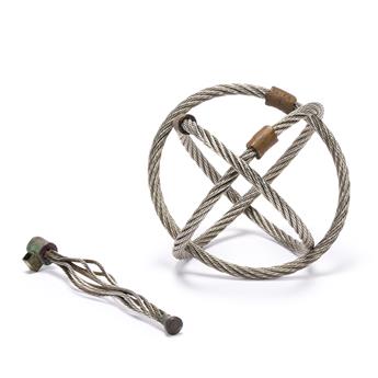 KENNETH D. SNELSON (1927 - 2016) Untitled, Bracelet and Pendant, (Pair).